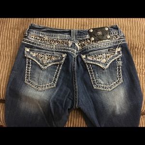 Miss Me jeans from Buckle.  30 waist, 37 inseam